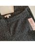 Nanette Lepore Solid Black Silver Dress Pants Size M - photo 4