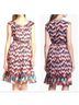 Halogen Chevron-herringbone Multi Color Casual Dress Size 6 - photo 4
