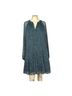 Joie 100% Polyester Polka Dots Green White Casual Dress Size M - photo 1