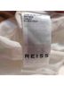 Reiss 85% Viscose 15% Linen 100% Viscose Solid White Formal Skirt Size 0 - photo 3