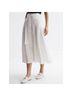Reiss 85% Viscose 15% Linen 100% Viscose Solid White Formal Skirt Size 0 - photo 4