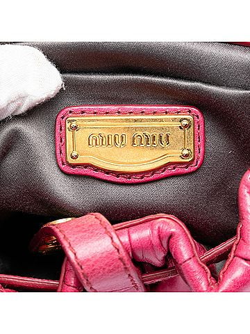 Miu Miu Matelasse Nappa Coffer Satchel (view 2)