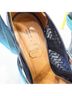 Malone Souliers Black Teal Yellow Heels Size EU 40 - photo 4