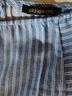 Bluheaven Stripes Blue White Casual Pants Size L - photo 8