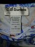 C.D. Daniels Print White Blue Red Short Sleeve Blouse Size 2X - photo 3