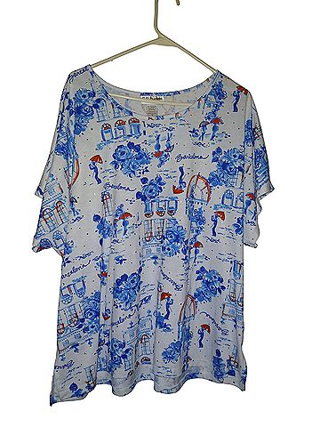 C.D. Daniels Short Sleeve Blouse (view 2)