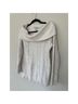 Laura Ashley 100% Cotton Solid Ivory Pullover Sweater Size S - photo 4