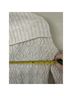 Laura Ashley 100% Cotton Solid Ivory Pullover Sweater Size S - photo 8
