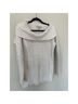Laura Ashley 100% Cotton Solid Ivory Pullover Sweater Size S - photo 5