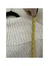 Laura Ashley 100% Cotton Solid Ivory Pullover Sweater Size S - photo 9