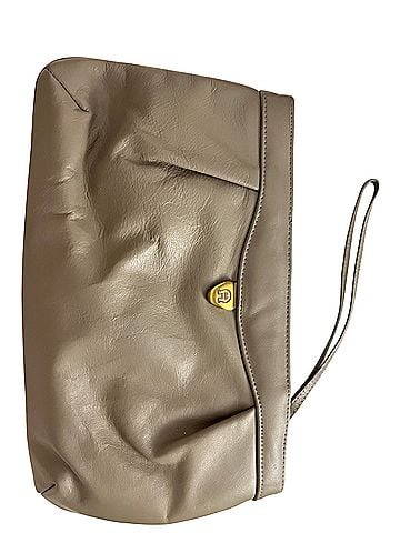 Etienne Aigner Leather Clutch (view 1)