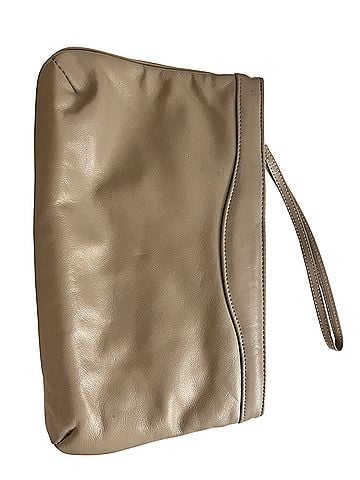 Etienne Aigner Leather Clutch (view 2)