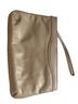 Etienne Aigner Gray Leather Clutch One size - photo 2