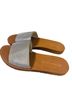 Charles Albert Silver Brown Sandals Size 9 - photo 2