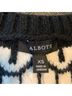 Talbots Fair Isle Black Ivory White Sweater Vest Size XS - photo 8