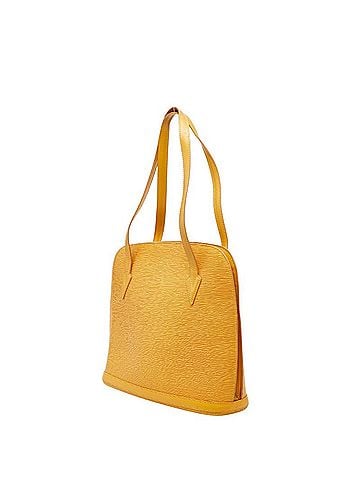 Louis Vuitton Louis Vuitton Epi Lussac Shoulder Bag Tote M52289 Tassili Yellow Leather Women's LOUIS VUITTON (view 2)