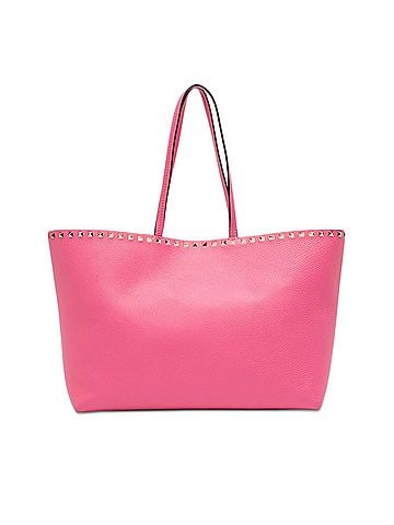 Valentino Leather Rockstud Tote (view 1)
