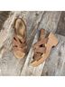 Clarks Brown Sandals Size 6 1/2 - photo 4