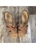 Clarks Brown Sandals Size 6 1/2 - photo 9