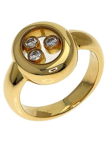 Chopard Chopard Happy Diamonds Ring, 18K Yellow Gold, Women's (view 2)