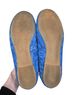 Born Snake Print Blue Flats Size 7 - photo 2