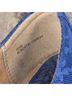 Born Snake Print Blue Flats Size 7 - photo 3
