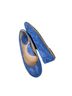 Born Snake Print Blue Flats Size 7 - photo 1