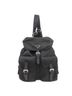 Prada 100% Nylon Black Prada logo hardware backpack/daypack, nylon, women's. One size - photo 1