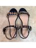 Mime et moi Tweed Multi Color Black Heels Size EU 38 - photo 6