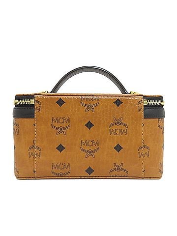 MCM MCM Logo Handbag, PVC, Women's (view 2)