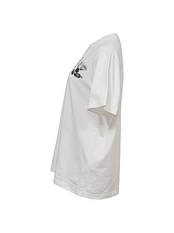 Kenzo Kenzo Boke Boy Printed T-shirt in White Cotton (view 2)