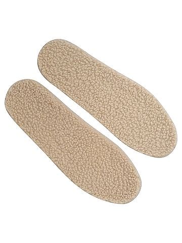Golden Goose Golden Goose Superstar Sabot Distressed Glittered Shearling Slip-On Sneakers in White Wool (view 2)