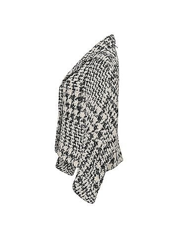 Thom Browne Thom Browne Houndstooth Woven Jacket in Black Wool (view 2)