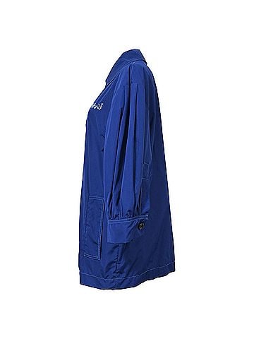MARNI Marni Logo Windbreaker in Blue Nylon (view 2)