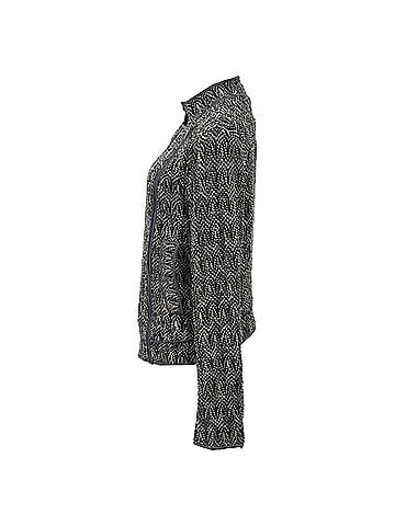 Missoni  Missoni Knitted Overlap Zipped jacket in Multicolor Wool (view 2)