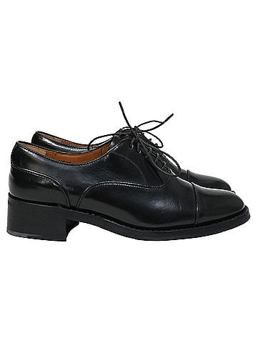 Church's Church's Lace Up Oxfords in Black Leather (view 1)