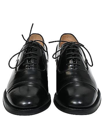 Church's Church's Lace Up Oxfords in Black Leather (view 2)