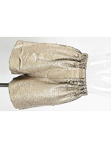 The Frankie Shop The Frankie Shop Jazz Tulle Shorts in Bronze Sequins (view 2)