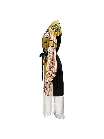 Rachel Comey Rachel Comey Midi Length Dress in Multicolor Silk (view 2)