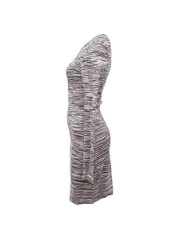 Missoni Missoni Jacquard Knit Mini Dress in Multicolor Viscose (view 2)