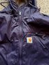 Carhartt 100% Nylon 100% Polyester Purple Jacket Size S - photo 3