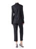 Tibi Plaid Black Blue Jacket Size 10 - photo 2