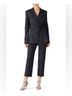 Tibi Plaid Black Blue Jacket Size 10 - photo 3