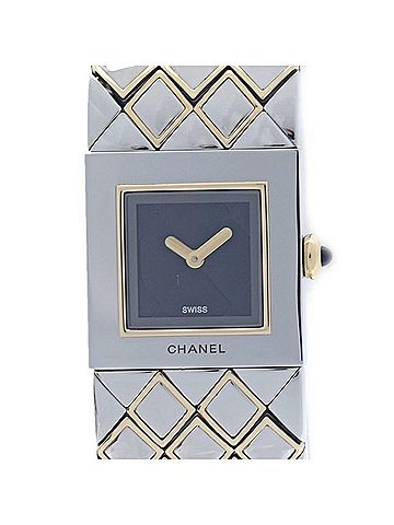 Chanel CHANEL Matelassé H0475 Women's Watch 18K Yellow Gold x Stainless Steel 40356 (view 2)