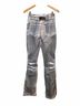 MANIERE DE VOiR Print Gray White Jeans Size 4 - photo 5