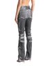 MANIERE DE VOiR Print Gray White Jeans Size 4 - photo 2