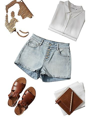 Kendall & Kylie Denim Shorts (view 1)