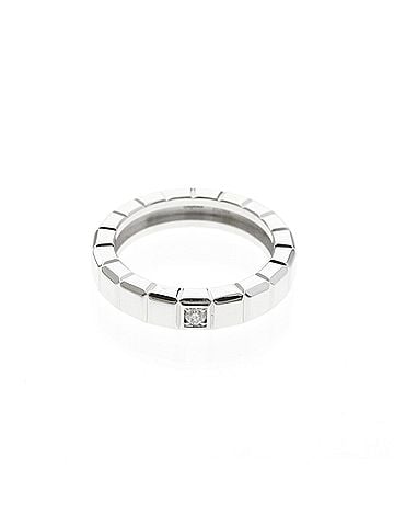 Chopard Chopard Ice Cube Ring 82/4524 White Gold (18K) Fashion Diamond Band Ring Silver (view 2)