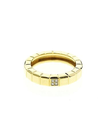 Chopard Chopard Ice Cube Ring 82/3789 Yellow Gold (18K) Fashion Diamond Band Ring Gold (view 1)