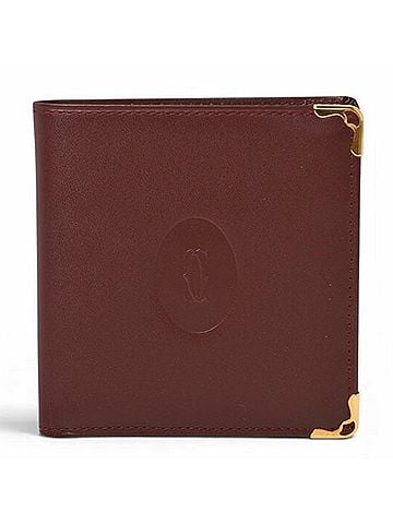 Cartier Cartier Bi-fold Wallet, Men's Must de Bordeaux 73184192 (view 2)